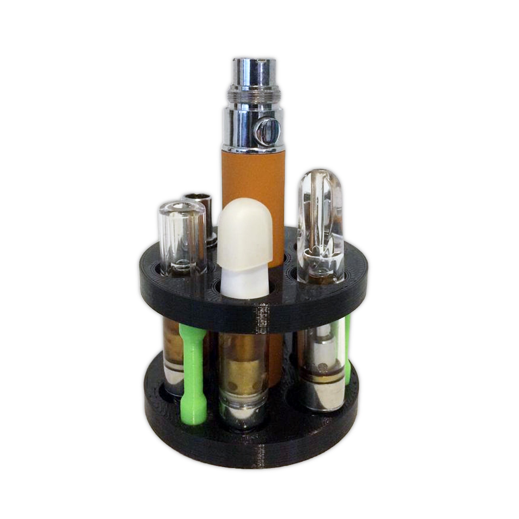 Vape cartridge and 510 battery holder organizer medium for a Etsy