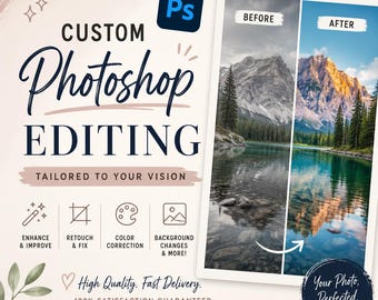 Custom Photoshop Editing