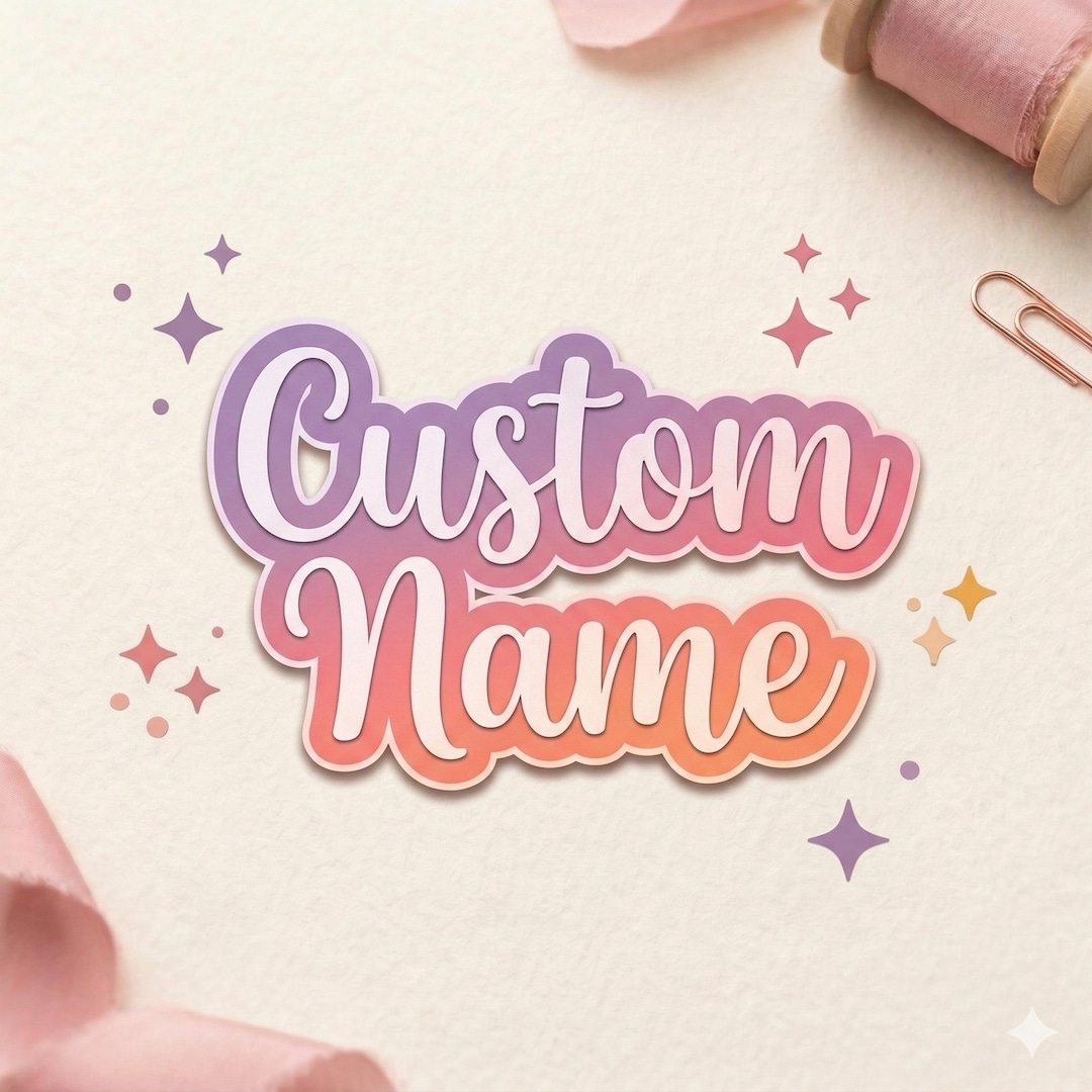 Name Customisation Custom Name Svg, Custom Name Png, Custom Name Calligraphy Svg ...
