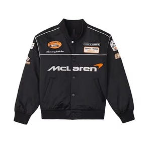 Giacca da corsa McLaren F1 / Giacca bomber McLaren / Giacca da team di Formula 1 / Giacca da corsa vintage per sport motoristici