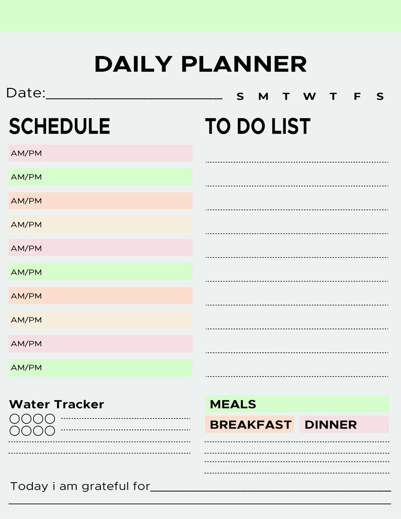 2026 Minimalist Planner | Daily, Weekly, Monthly (printable PDF Bundle ...