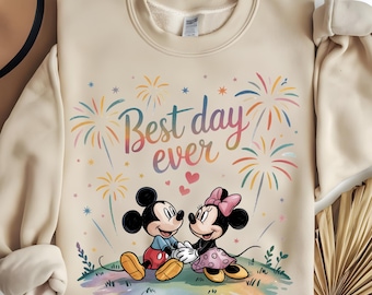 Mickey Minnie Love Couple Clipart (Digital Download)