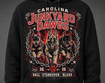 Logan Stankoven, Taylor Hall, & Jackson Blake: Junkyard Dawgs shirt