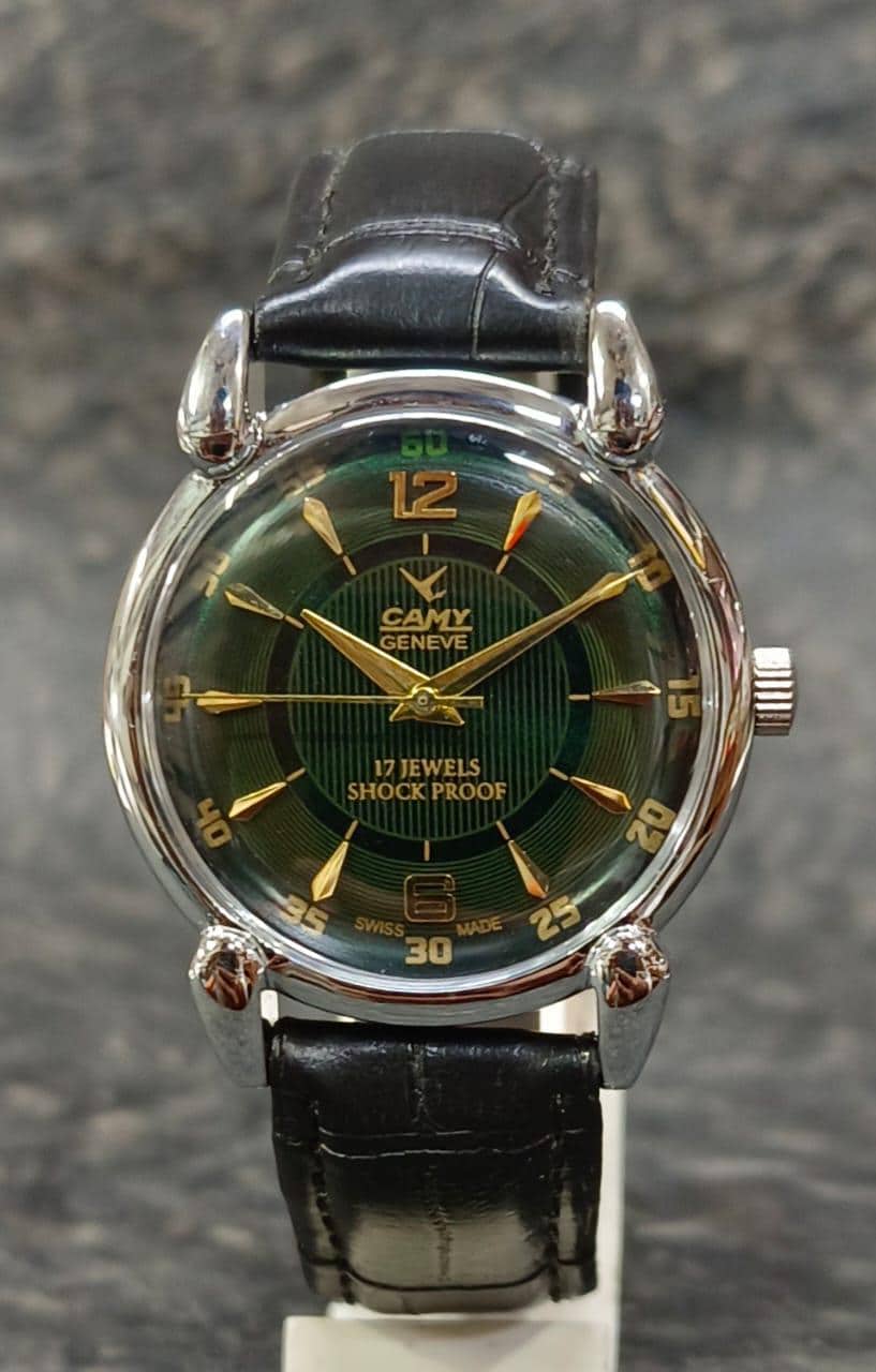 Camy watch - Etsy 日本 スイス キャミー（CAMY) 手巻 メンズ