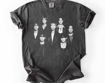 BTS Arirang World Tour Shirt, Bangtan 2026 Konzert-T-Shirt, Merch Geschenk für Kpop Fan Comfort Farben Shirt