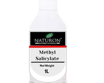 Salicilato de metilo líquido Naturon, aceite de gaulteria, fragancia, efecto calmante.