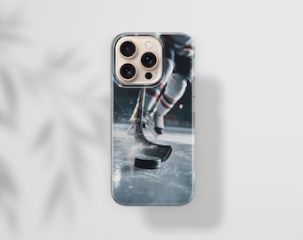 Ice Hockey Phone case Sport Lover Cover for iPhone 17 Pro Max, 16e, 15, 14, 12 Samsung S26Ultra, S24 FE, A56, S26 Pixel 10 XL, 9a, 8