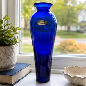 Blenko Vase - Etsy
