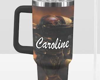 Starcraft 40 oz Tumbler: Personalized Stanley-Inspired Stainless Steel Cup