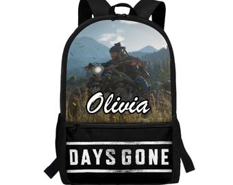Days Gone-schoolrugzak op maat: gepersonaliseerde laptoptas