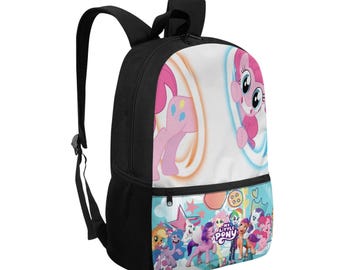 My Little Pony-schoolrugzak op maat: Pinkie Pie gepersonaliseerde laptoptas