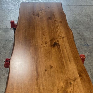 Modern Wood Dining Table image 6