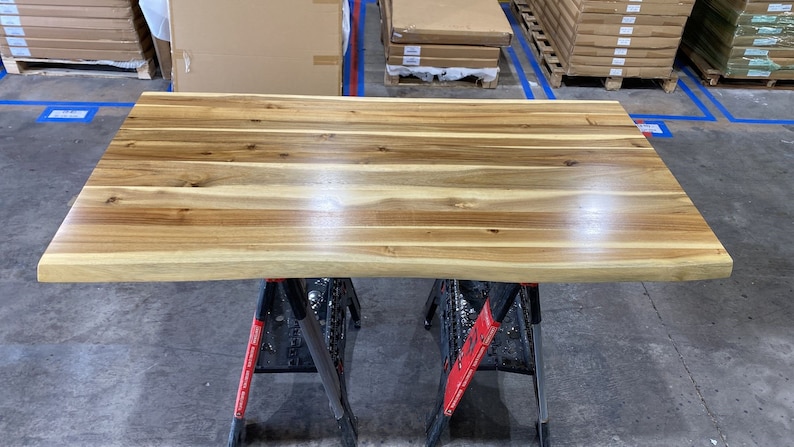 Rustic modern dining table blending elegance with functionality
