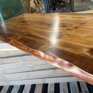 Modern Wood Dining Table 画像 2