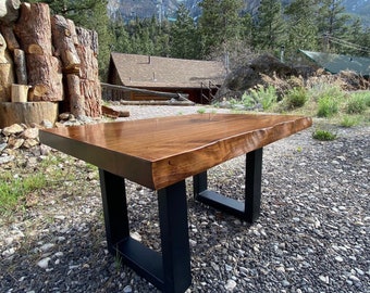 Live edge outdoor coffee table deals