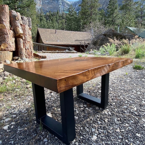 Live Edge Wood Coffee Table