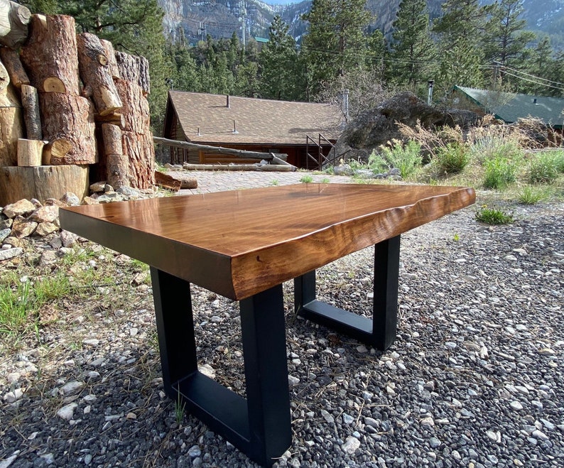 Live Edge Wood Coffee Table image 1