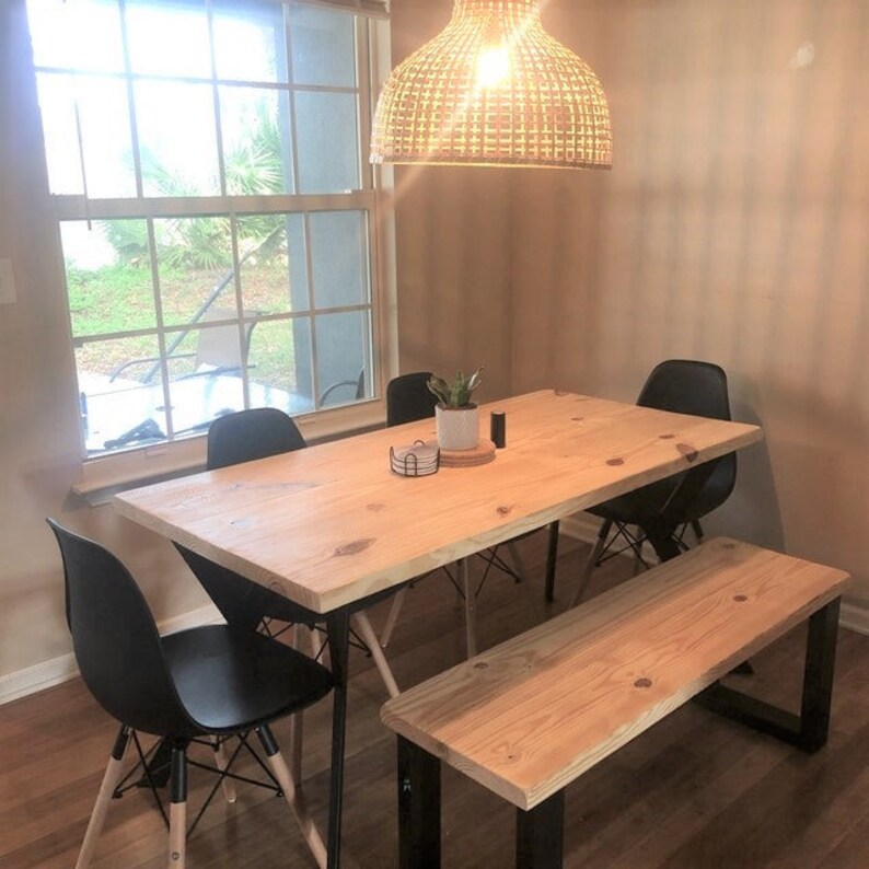 Natural Wood Dining table image 2