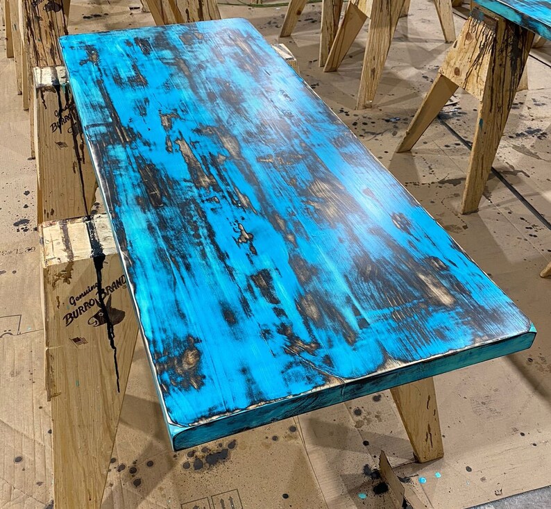 Reclaimed Wood Desk image 5