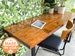 UMBUZÖ Desk, Reclaimed Wood & Steel Desk - Wood Office Desk - Desk 
