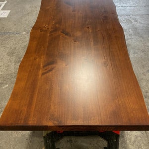 Modern Wood Dining Table 画像 5