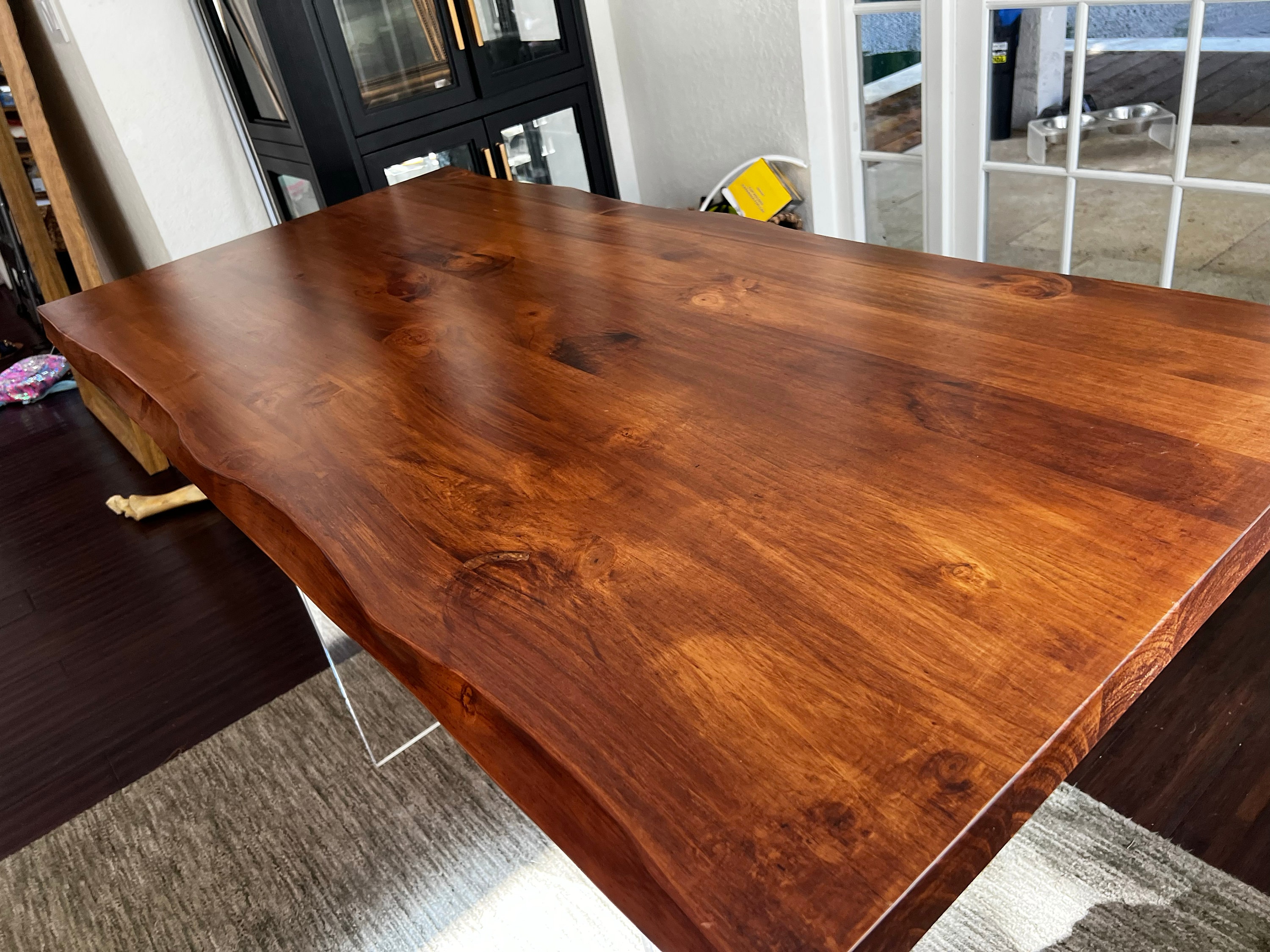 solol wood(walnut） NewTechWood 12-in x 24-in Spanish Walnut Painted Composite