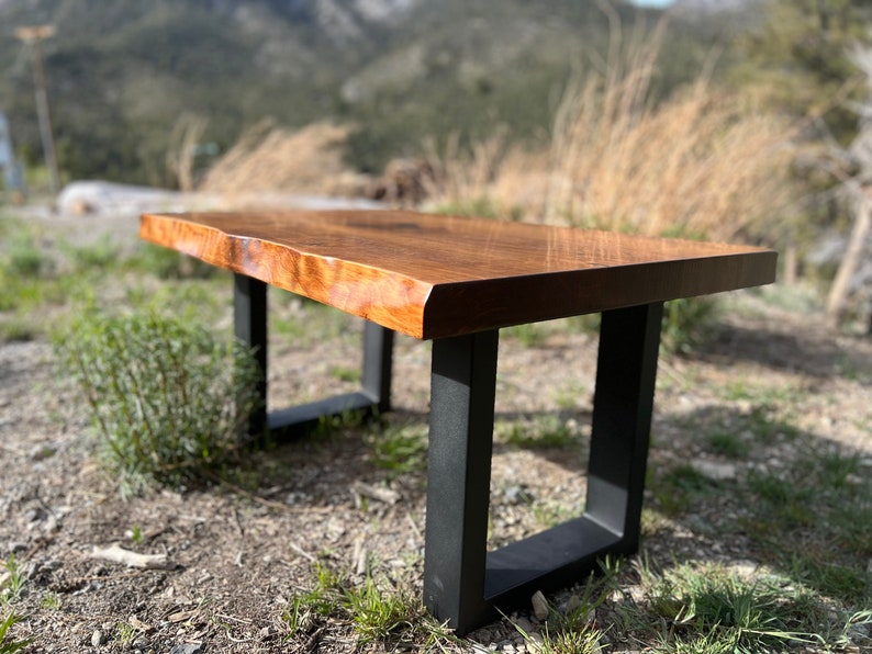 Live Edge Wood Coffee Table image 3