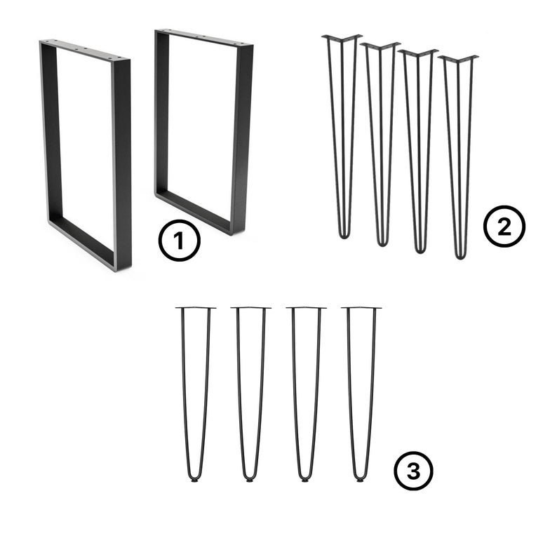 Wood Dining Table & Bench Etsy