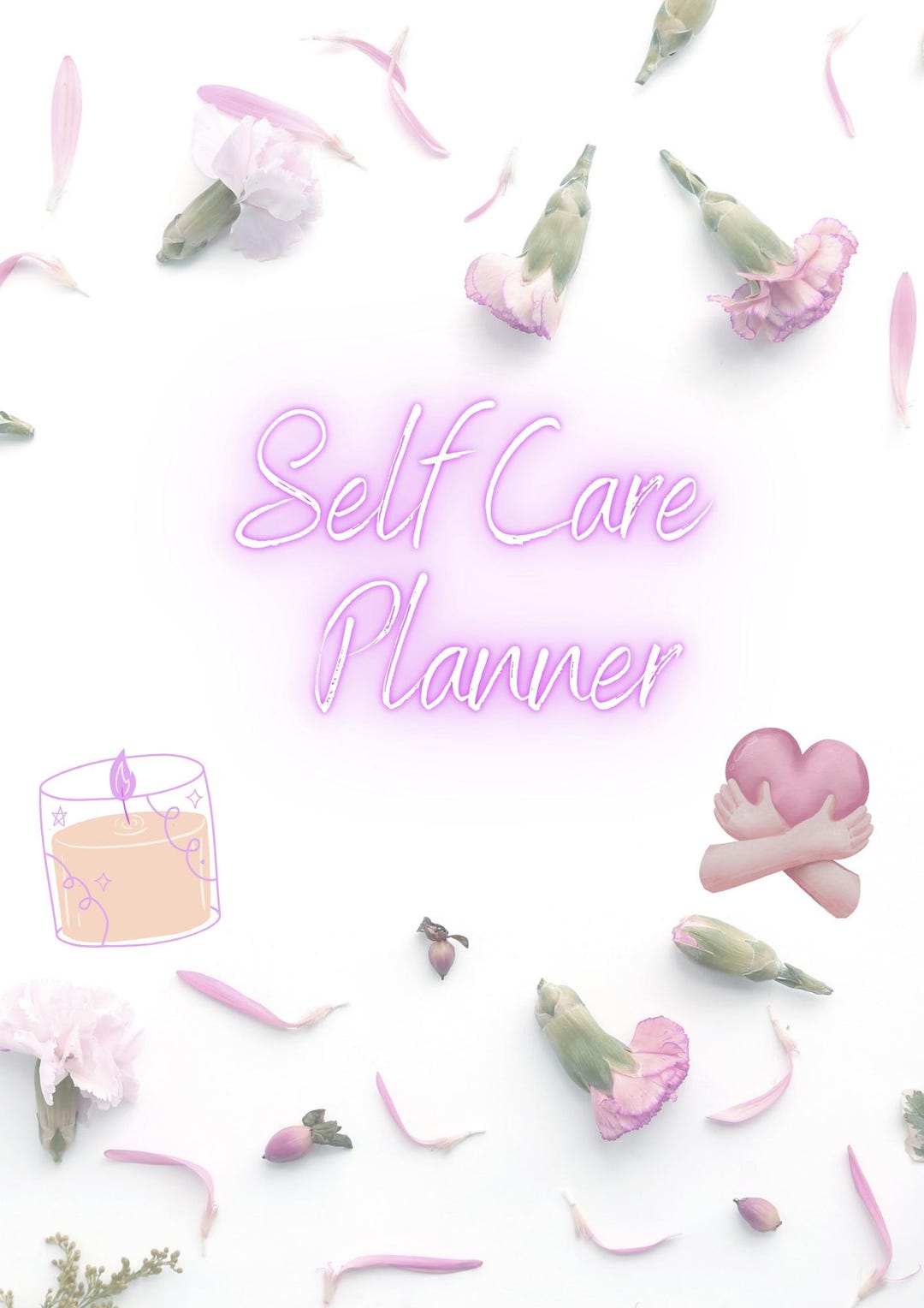 Self Care Planner Printable | Wellness Journal PDF | Skin Care, Mood ...