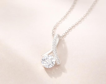 Soulmate Touch Herringbone Pendant Necklace