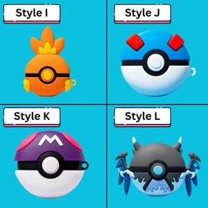 May include: Four colorful protective cases for electronic devices, each with a unique design. Styles include orange with flame details, blue and white with red accents, purple and white with a 'W', and gray with blue accents. Each case has a black circle design.