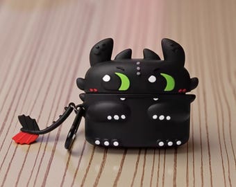 Dragon Airpod Case, Toothless Earphone Case, Airpod Pro 3 Case, For Airpod Pro & Pro 2, Airpod 1 2 3 4