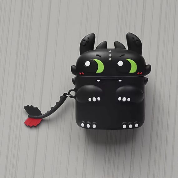 【DWARFMADE】earphone case VEGTAN Dragon AirPod Case, Toothless Earphone Case, AirPod Pro 3 Case