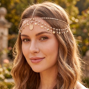 Draped Head Chain - Etsy display picture 1