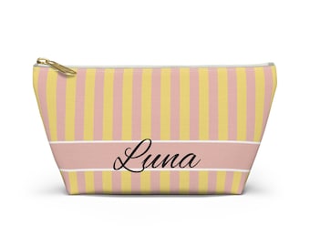Personalized Makeup Bag for Women with Custom Name