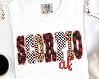 Scorpio Astrology Shirt, Zodiac Tee, Scorpio Shirt, Birthday Shirt, Comfort Colors Astrology Shirt, Horoscope Gift for Her, Scorpio Season