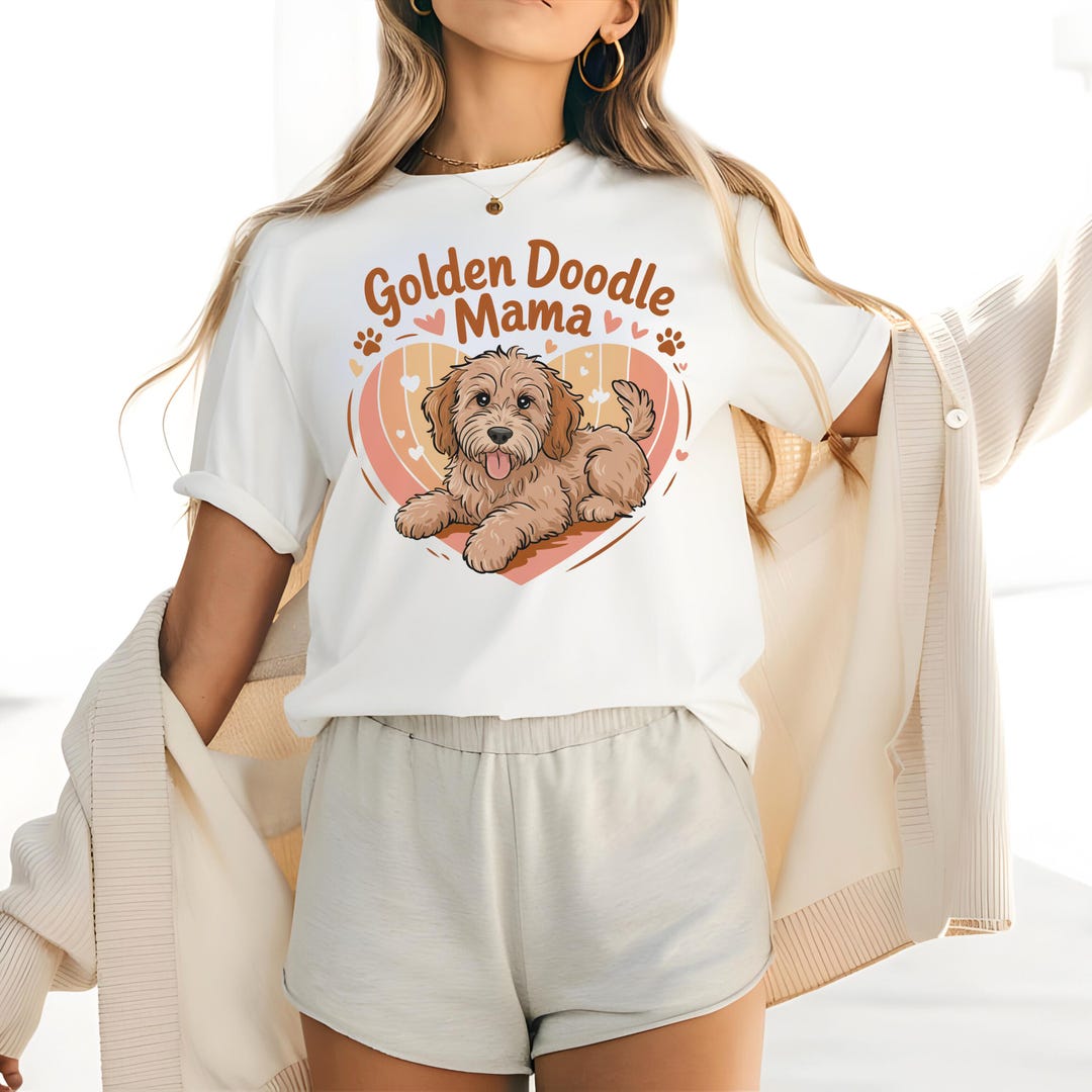 Doodle Mama Shirt - Cute Labradoodle Goldendoodle Dog Mom Tee - Etsy