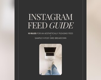 Guía para el feed de Instagram: Crea un feed estéticamente agradable, equilibrado y coherente