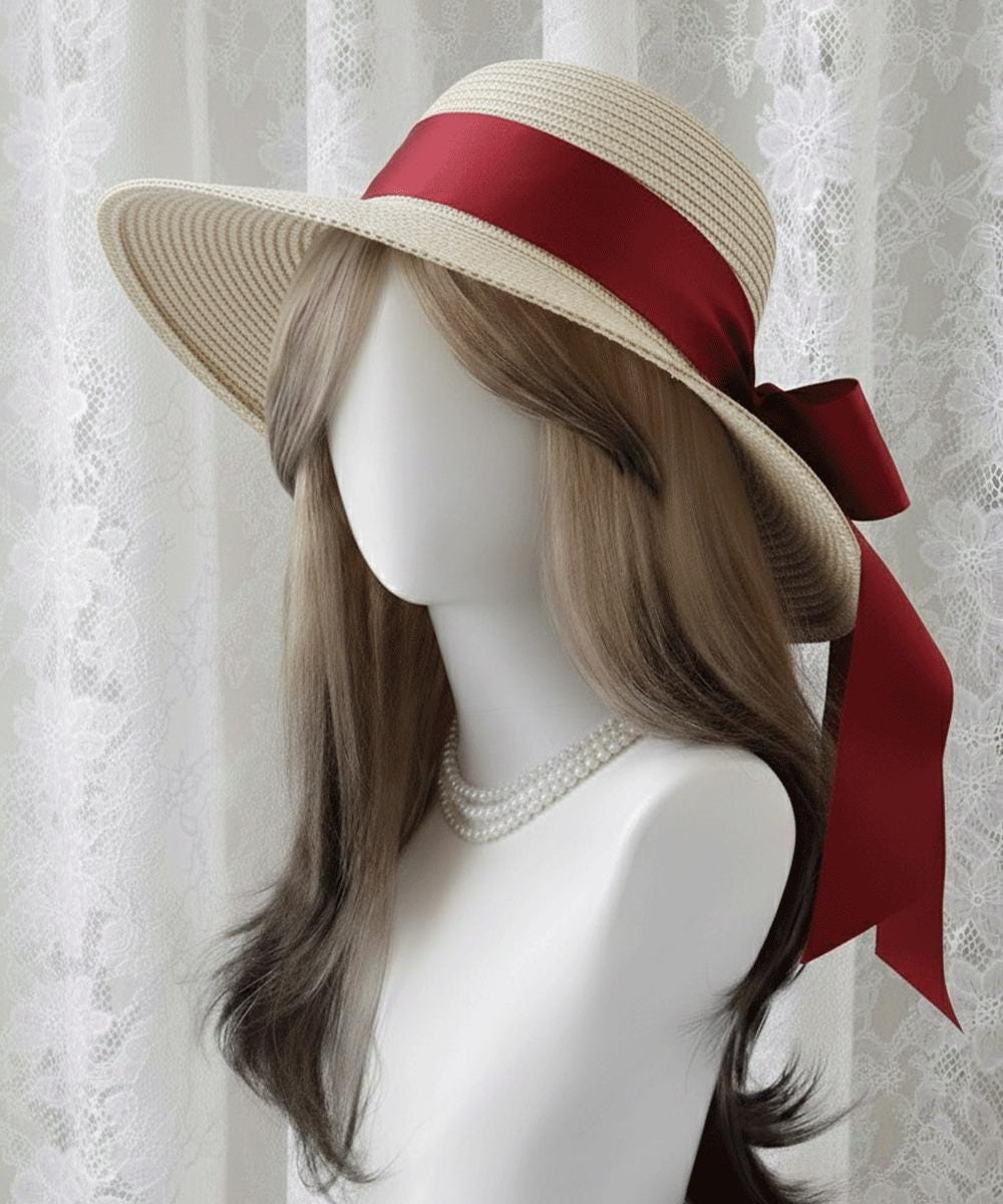 French Wide Brim Hat - Etsy display picture 1