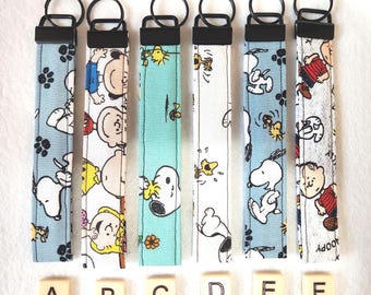 Wristlet keychain-Cartoons.  Peanuts