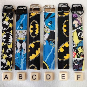 Wristlet keychain-Cartoon- Batman
