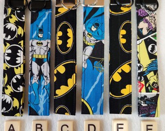 Wristlet keychain-Cartoon- Batman