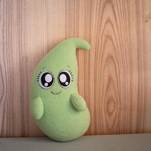 Handmade Plush Gallbladder – Cute Anatomical Organ Toy, Digestive Health & Get Well Gift, Doctor, Med School Gift, 9 in
