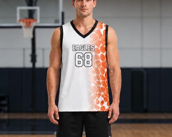Customized Basketball jersey team Name & Number personalized uniform for players game day outfit T shirt for party gamer lovers gifts