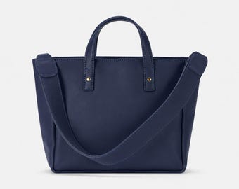 Boho Tote Bag, Structured Women’s Work Handbag, Detachable Shoulder Strap, Zip Top Purse, Custom bridesmaid gift