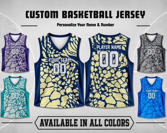 Basketball jersey personalized team Name &Number shirt for adult kid game day outfit sports jersey for game players customized gifts for him