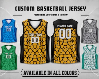 Personalized basketball team jersey with Name & Numbers basketball uniform bundle sports for game lovers T shirt personalized gifts for him