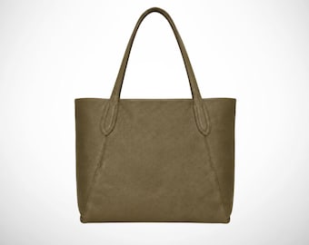 Work Tote Bag, Large Women's Shoulder Bag, Handmade Office Carryall, Handmade Gift