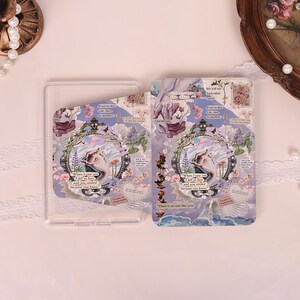 Flowers Love Heart Removable Kindle Case With Clear Back,Kindle 8/10/11/12th,Colorsoft,Paperwhite 10/11/12th,Custom Magsafe E-Reader Cover