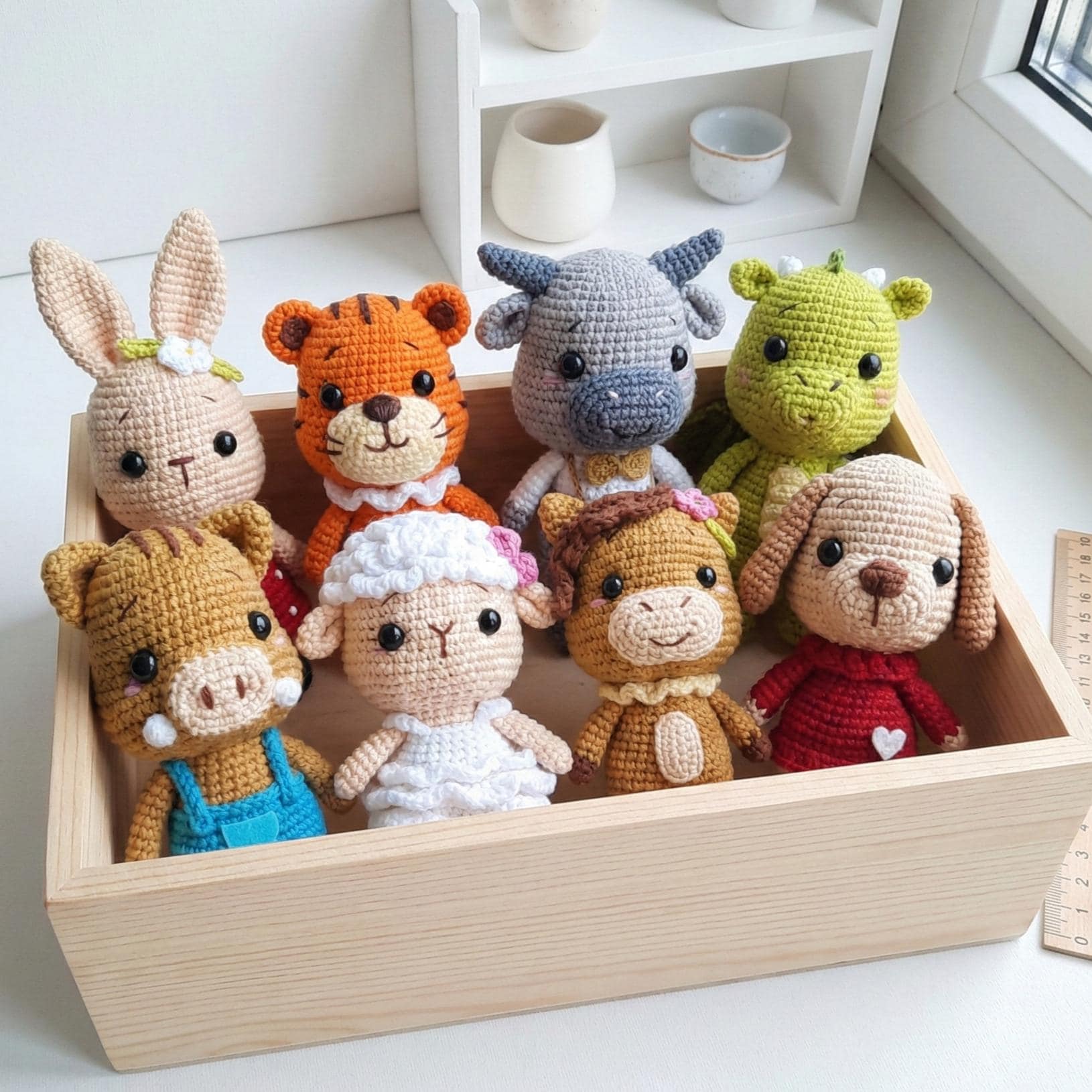 40 Animal Crochet Patterns for Cute Gifts, Nursery Decor, and Cozy Makes 2 Zodiac Animals Crochet